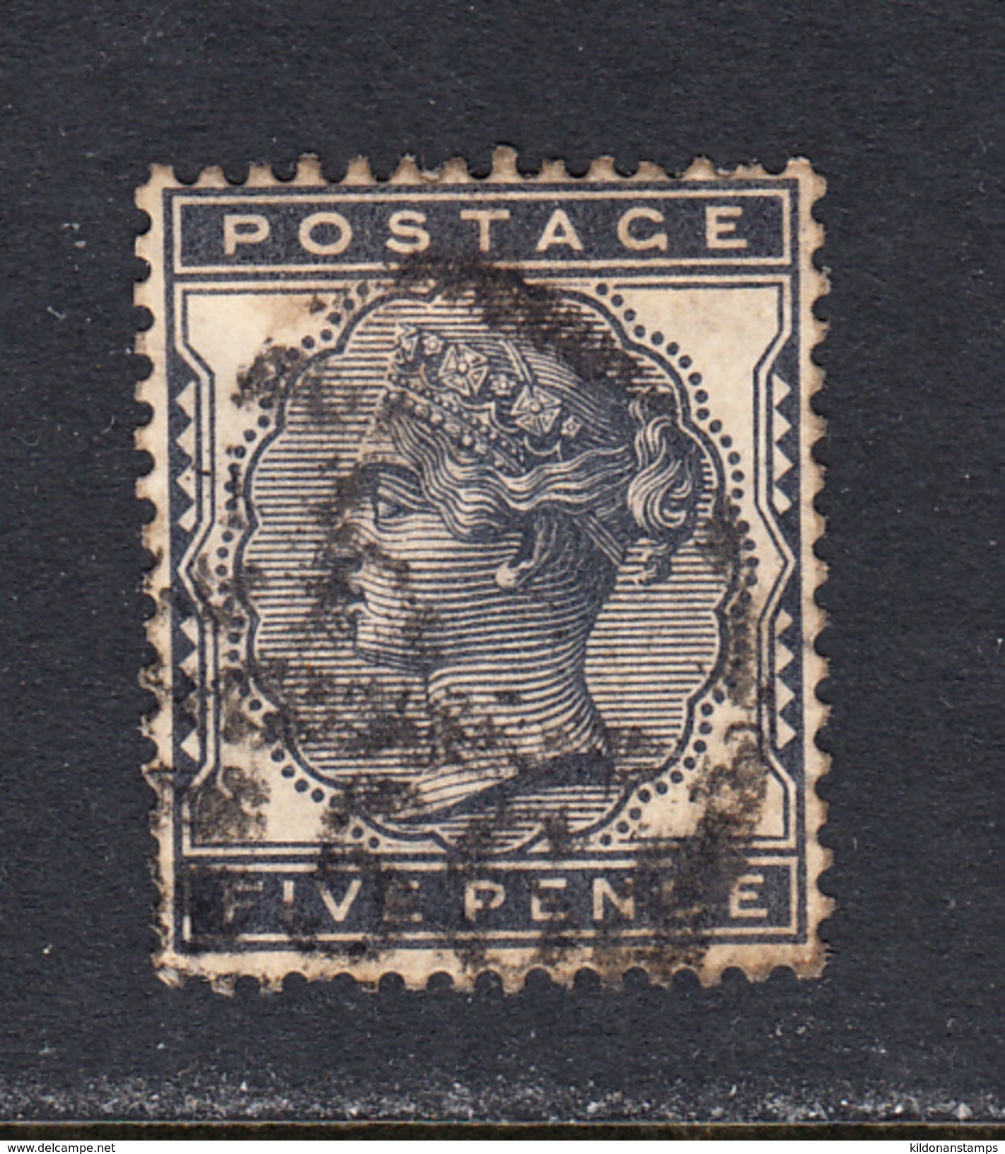 Great Britain 1880-81 Cancelled, See Notes, Sc# ,SG 169, Yt 71 - Usados