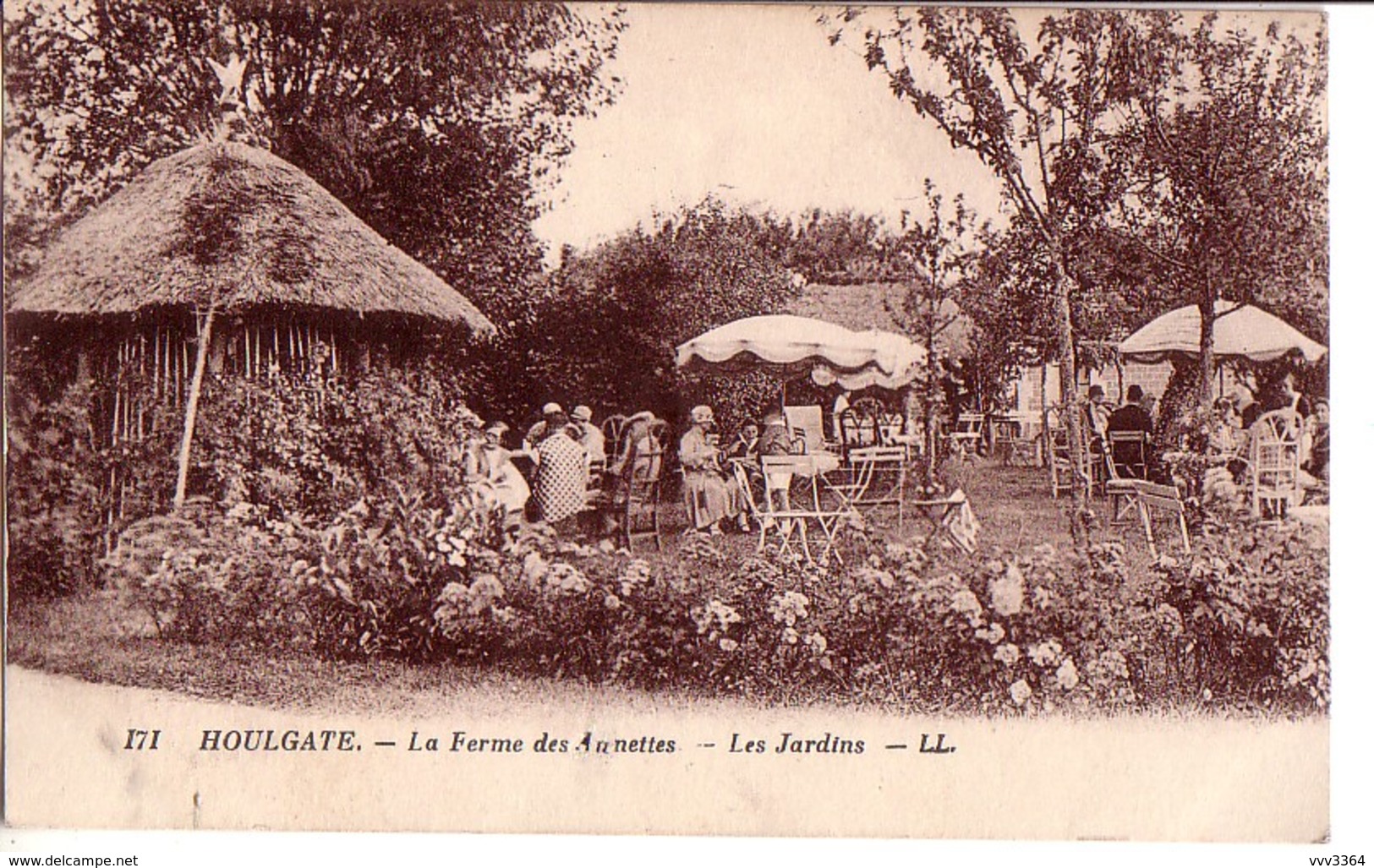 HOULGATE: La Ferme Des Annettes - Les Jardins - Houlgate