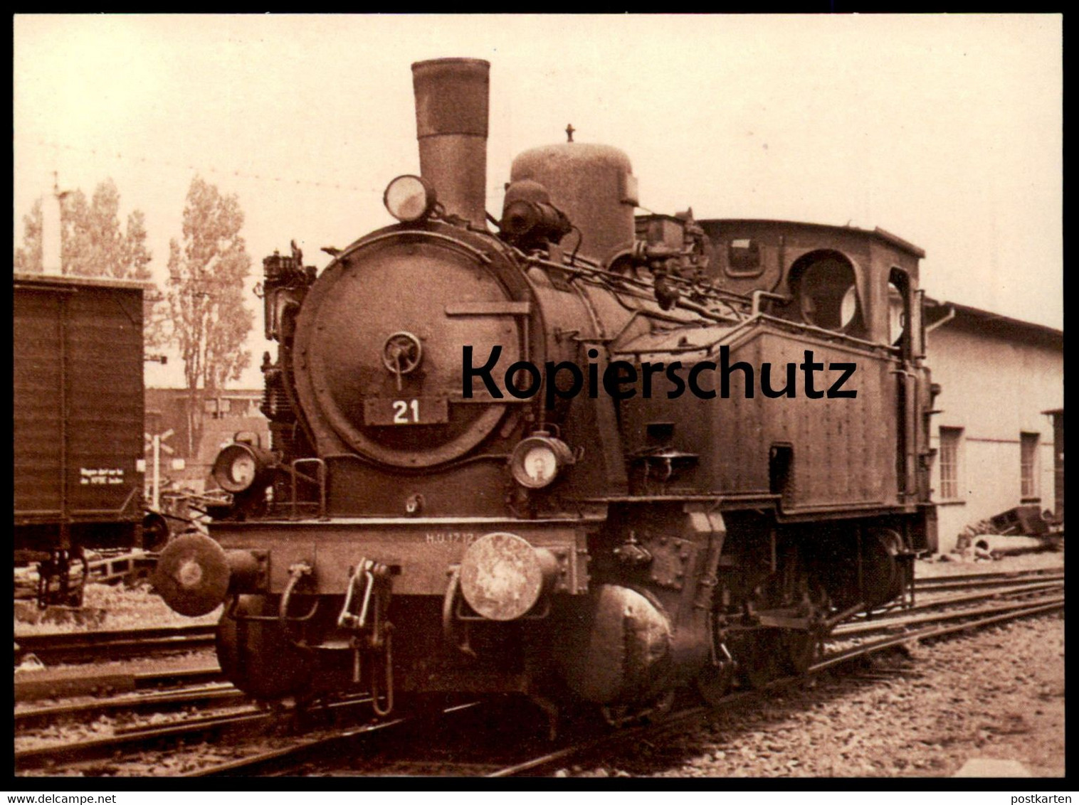 ÄLTERE REPRO POSTKARTE DAMPFLOK Dn2 BJ 1914 Locomotive à Vapeur Steam Train Humboldt Cpa Ansichtskarte Postcard AK - Eisenbahnen