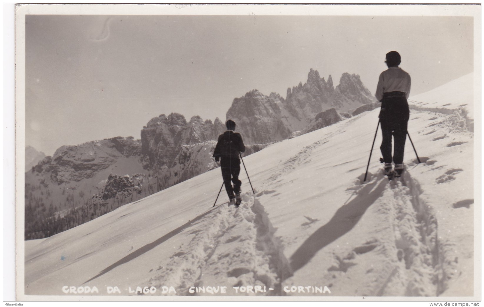 Croda Da Lago Da Cinque Torri - Cortina * 7. 1. 1932 - Belluno