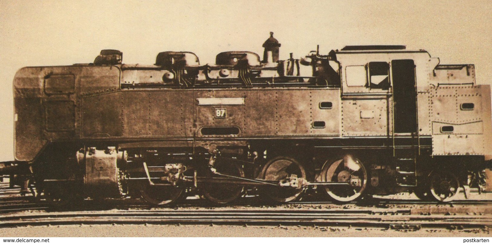 ÄLTERE REPRO POSTKARTE DAMPFLOK 1D1h2 BJ 1941 Locomotive à Vapeur Steam Train Fried. Krupp Cpa Ansichtskarte Postcard AK - Eisenbahnen