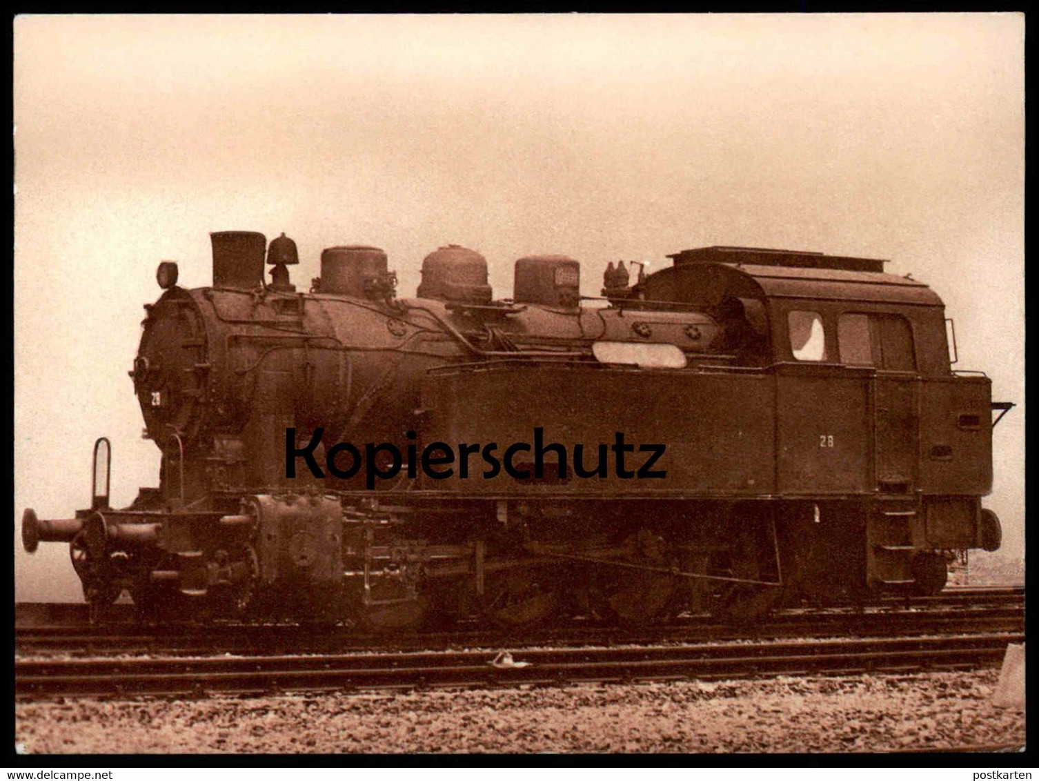 ÄLTERE REPRO POSTKARTE DAMPFLOK Dh2 BJ 1937 Locomotive à Vapeur Steam Train Jung Cpa Ansichtskarte Postcard AK - Eisenbahnen