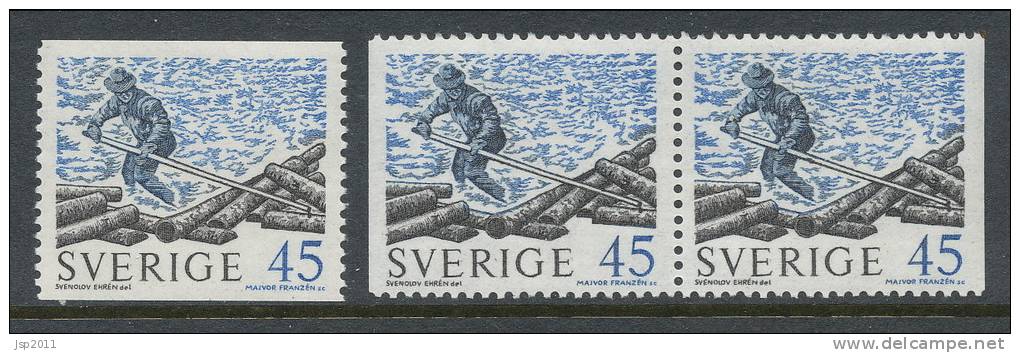 Sweden 1970 Facit # 685. Floating Logs  MNH (**) - Unused Stamps