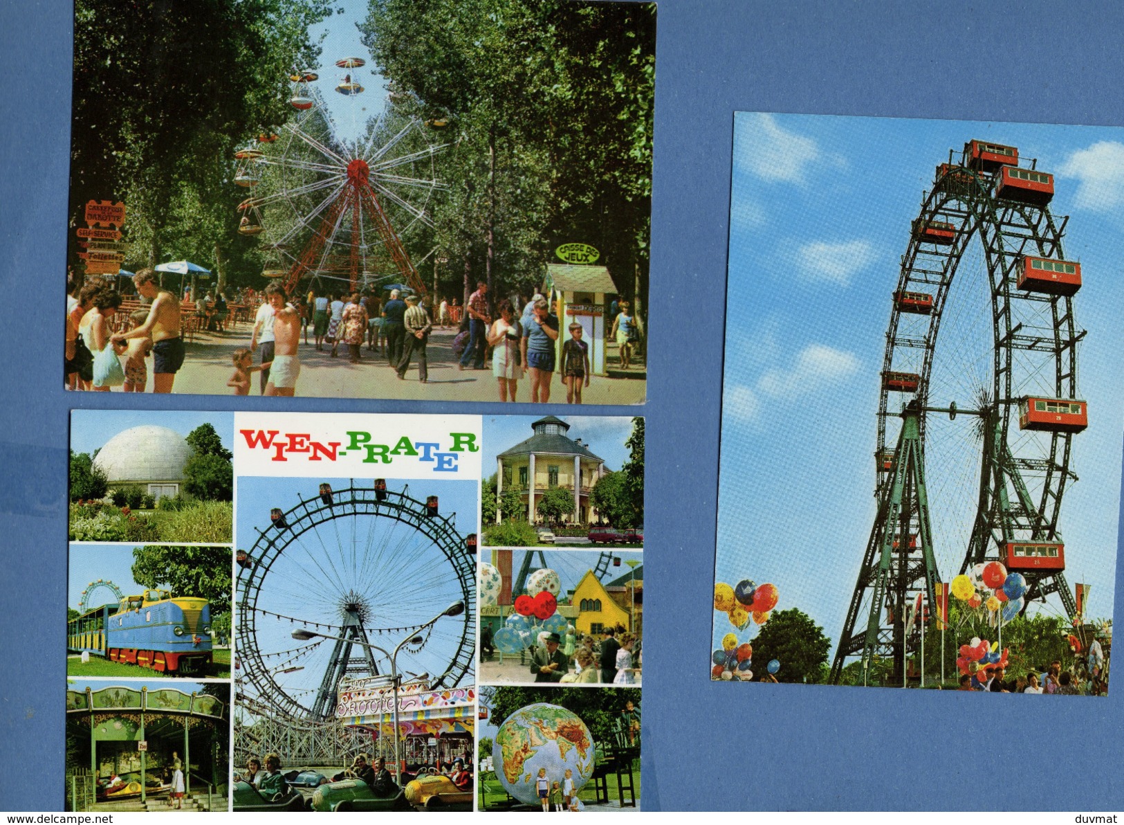 Lot De 11 Cartes Postales Grande Roue Parc D ' Attraction Lieux Divers Format 10,5 X 15 ( Voir 8 Scans ) - 5 - 99 Cartoline