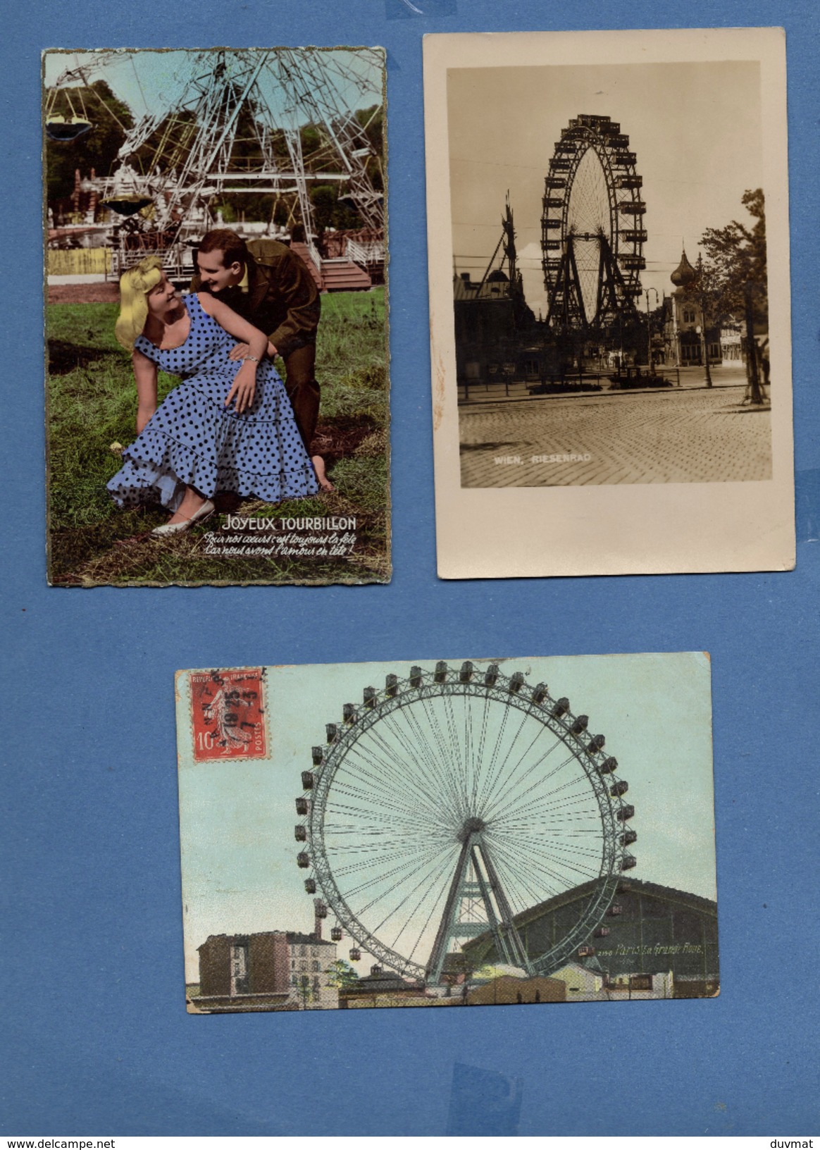 Lot De 11 Cartes Postales Grande Roue Parc D ' Attraction Lieux Divers Format 10,5 X 15 ( Voir 8 Scans ) - 5 - 99 Cartoline