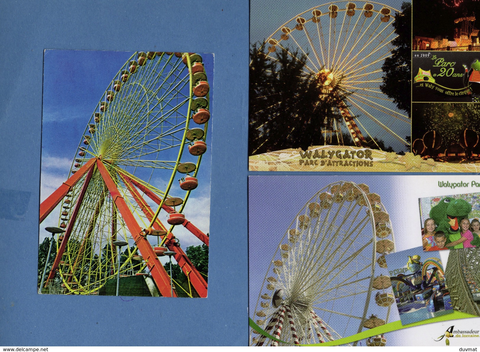 Lot De 11 Cartes Postales Grande Roue Parc D ' Attraction Lieux Divers Format 10,5 X 15 ( Voir 8 Scans ) - 5 - 99 Cartoline