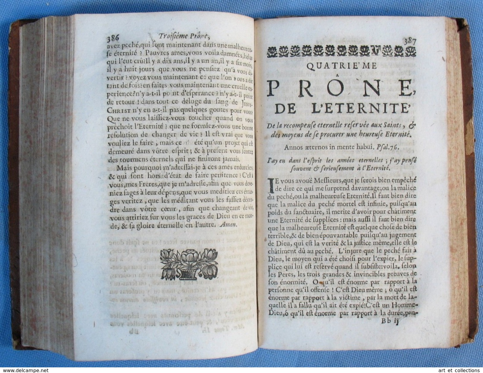 PRÔNES De Messire CLAUDE JOLI, Eveque Et Comte D'AGEN / Tome 2 / Édit. Edme Couterot, à Paris En 1695 - Bis 1700