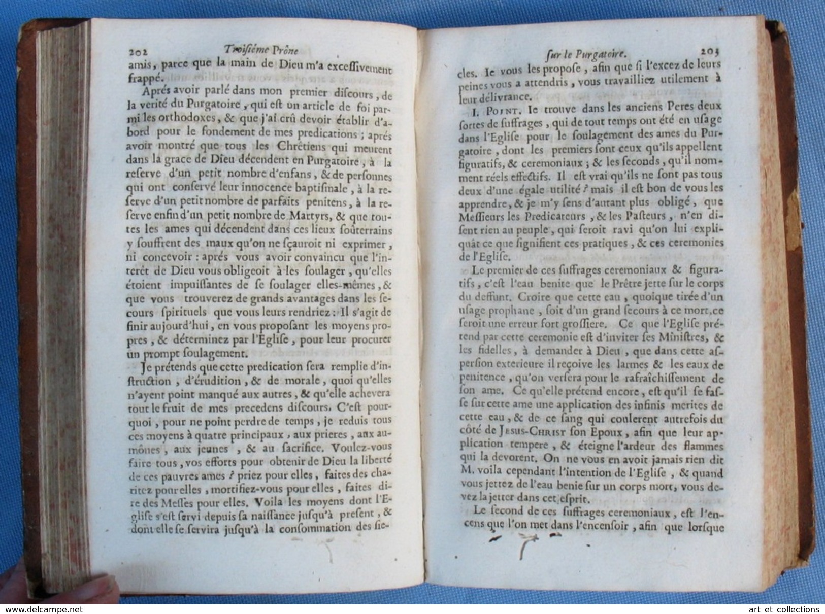 PRÔNES de Messire CLAUDE JOLI, Eveque et Comte d'AGEN / Tome 2 / Édit. Edme Couterot, à Paris en 1695