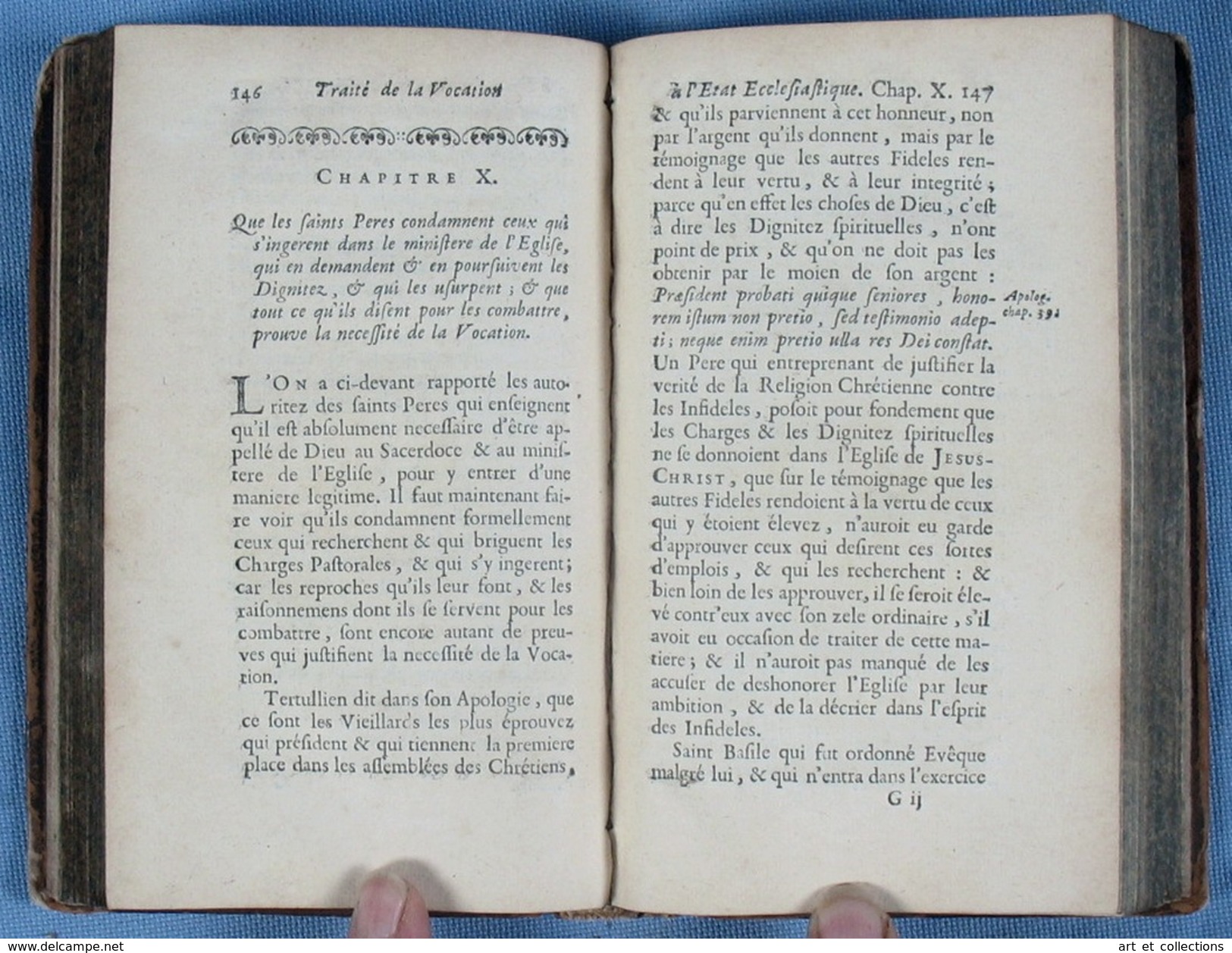 TRAITÉ De La VOCATION à L'ÉTAT ECCLÉSIASTIQUE / Jean GIRARD / Pralard éditeur En Première Édition De 1695 - Antes De 18avo Siglo