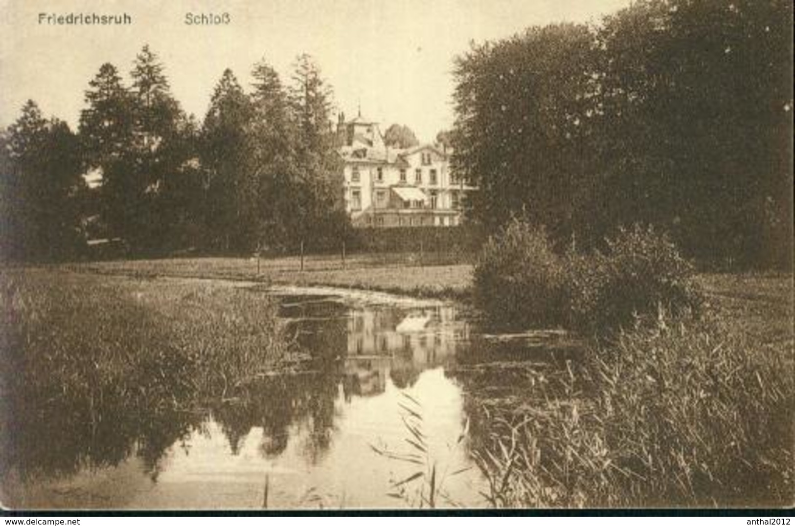 Rarität Friedrichsruh Schloss SH Kunstverlag Ludwig Carstens Hamburg Um 1910 - Friedrichsruh