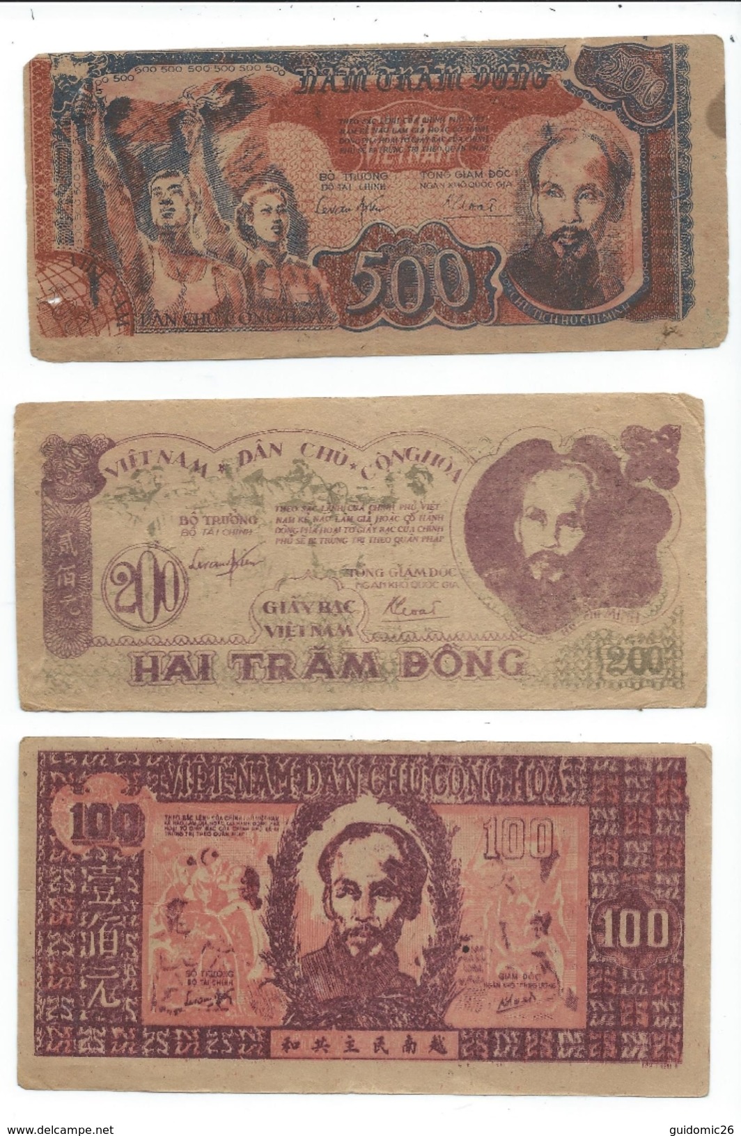 Lot De 17 Billets Viet Nam - Viêt-Nam