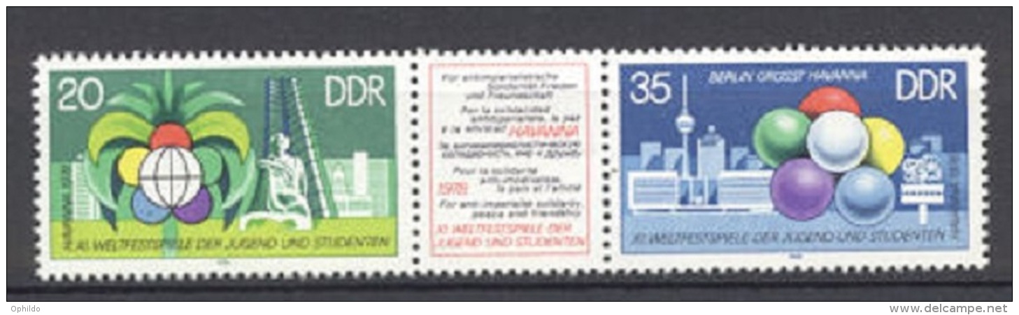 DDR  2021A   * *   TB   Le Triptyque - Ungebraucht