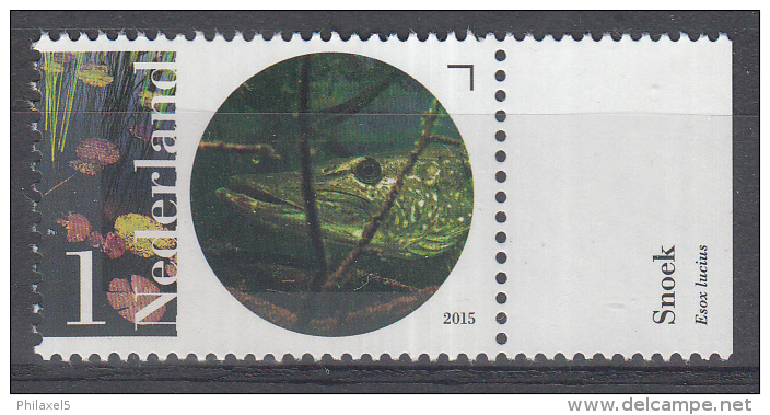 Nederland - Flora En Fauna Naardermeer - Snoek - MNH - NVPH 3298 - Ongebruikt