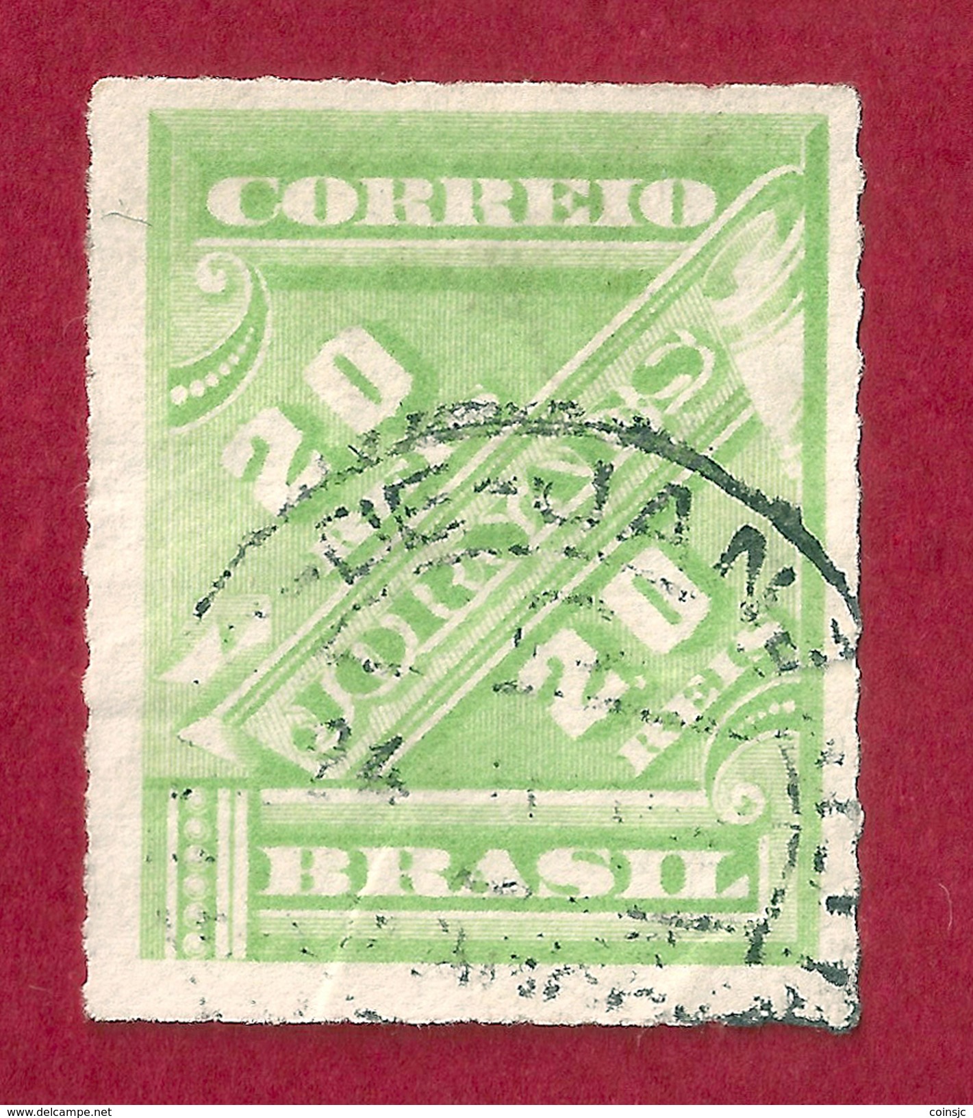 Brasil - 20 Reis - 1889 - Usados