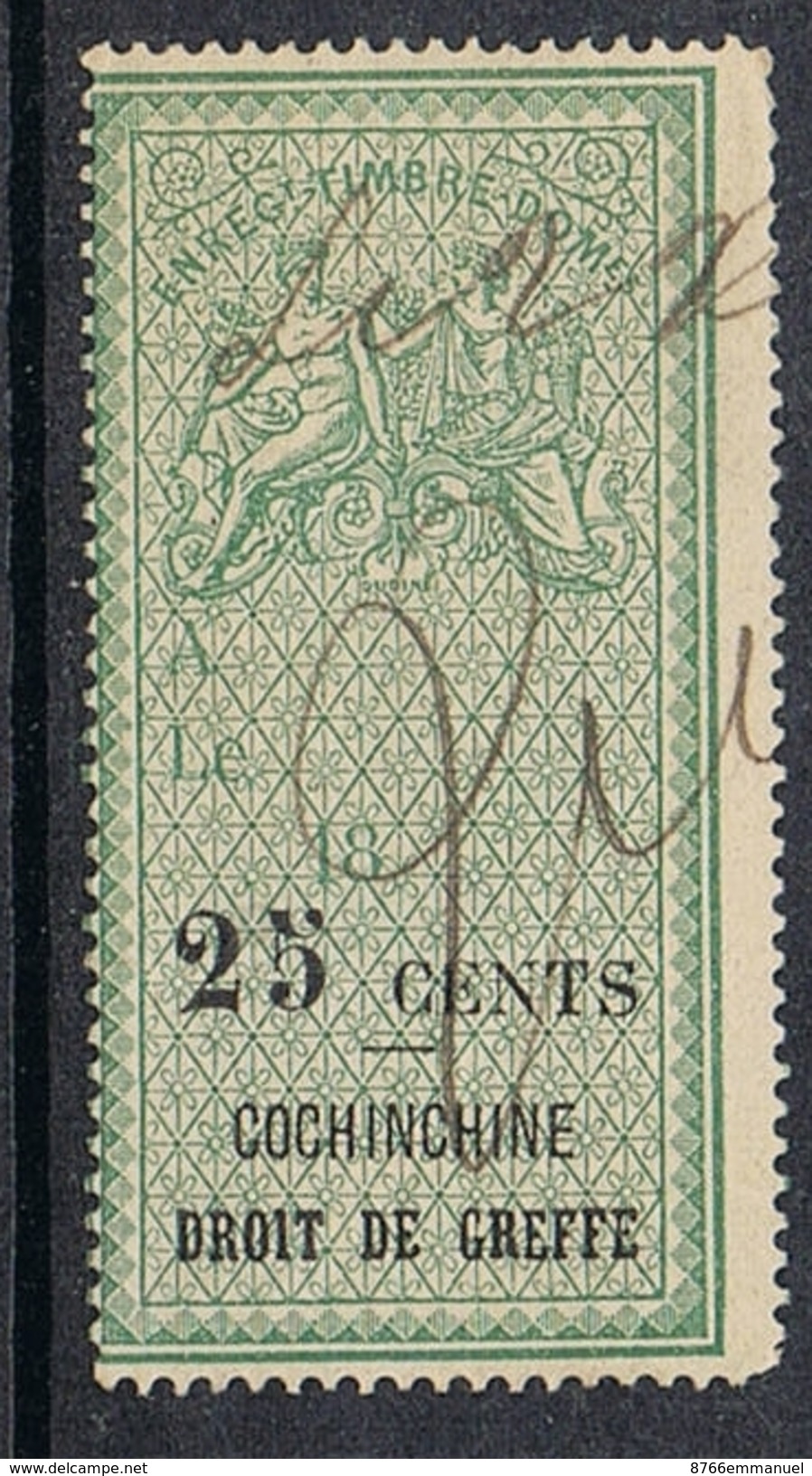 COCHINCHINE TIMBRE FISCAL - Used Stamps