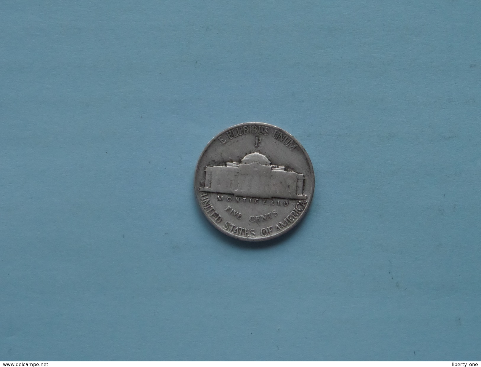 1943 P - Five Cents / KM 192a ( Details Zie Foto ) ! - 1938-…: Jefferson