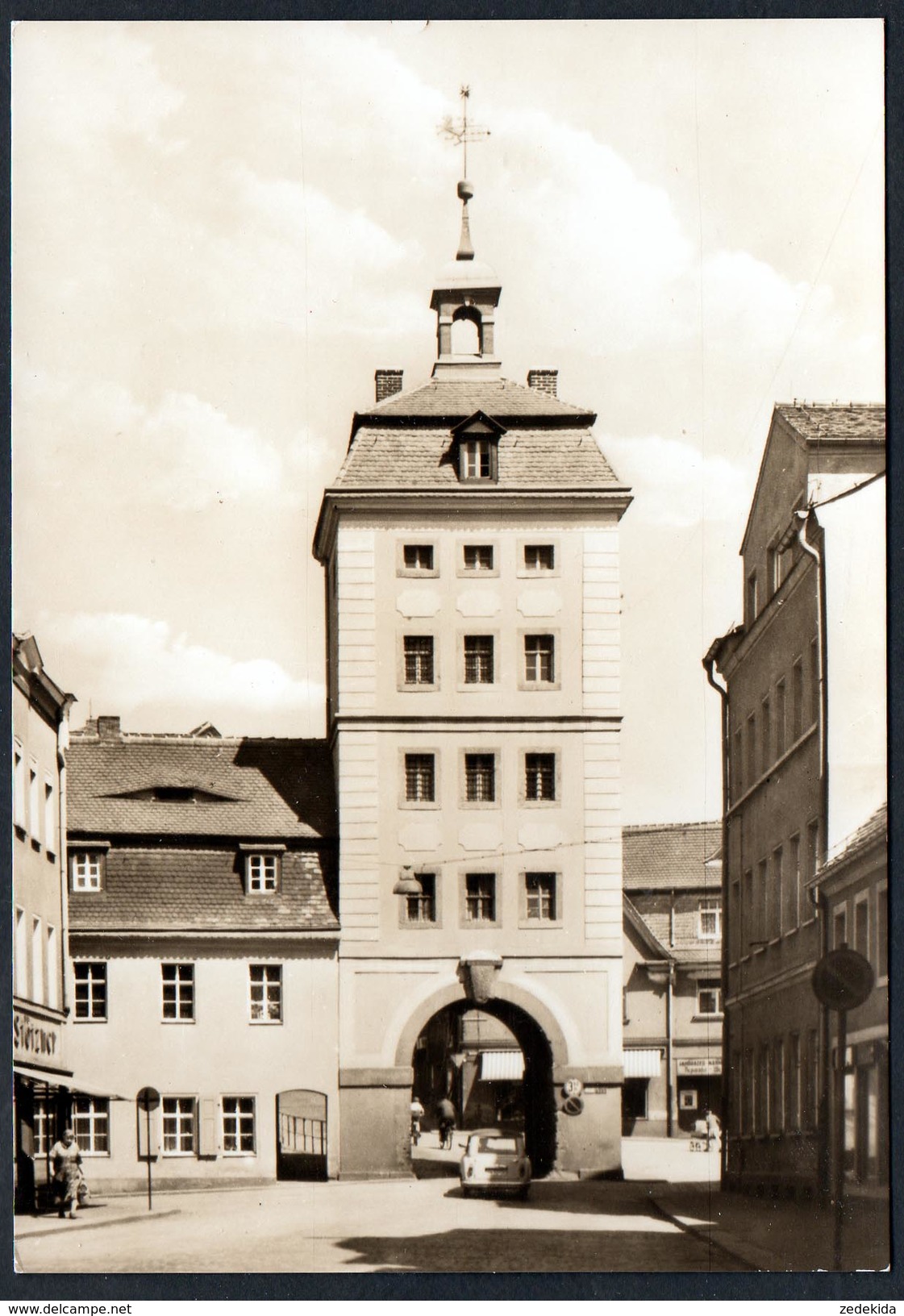 A4294 - Alte Foto Ansichtskarte - Borna - Reichstor - Lange TOP - Borna