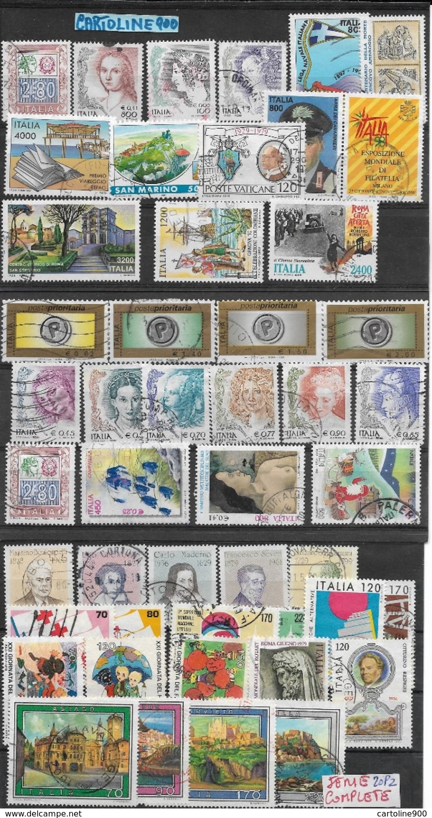 Francobolli  Francobollo World Stamps Stamp Area Italia  Number Numero 48 Pezzi - Lotti E Collezioni