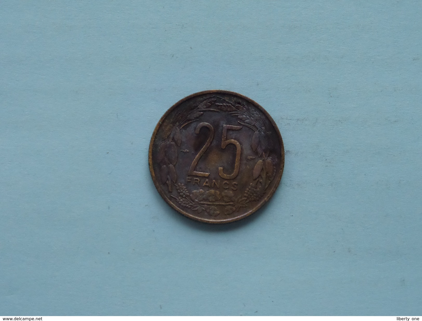 1958 - 25 Francs / KM 12 ( Details Zie Foto ) ! - Cameroon