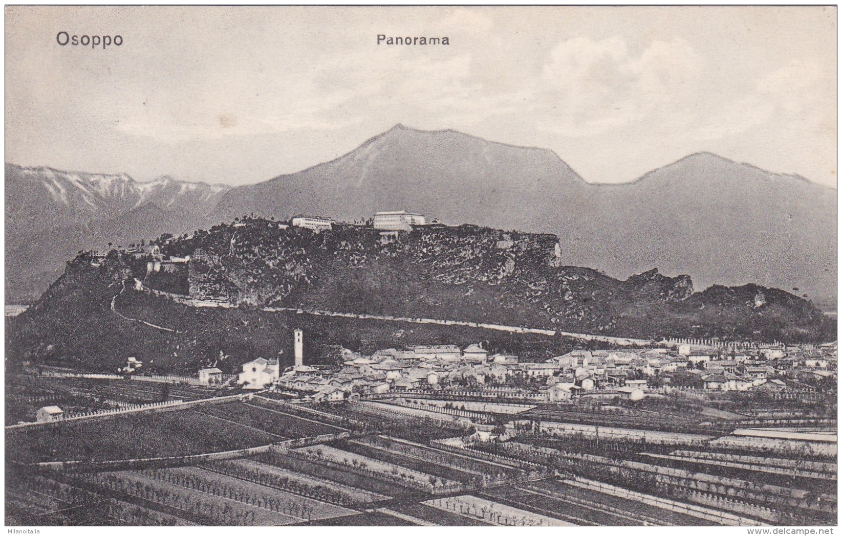 Osoppo - Panorama * 27. 12. 1912 - Udine