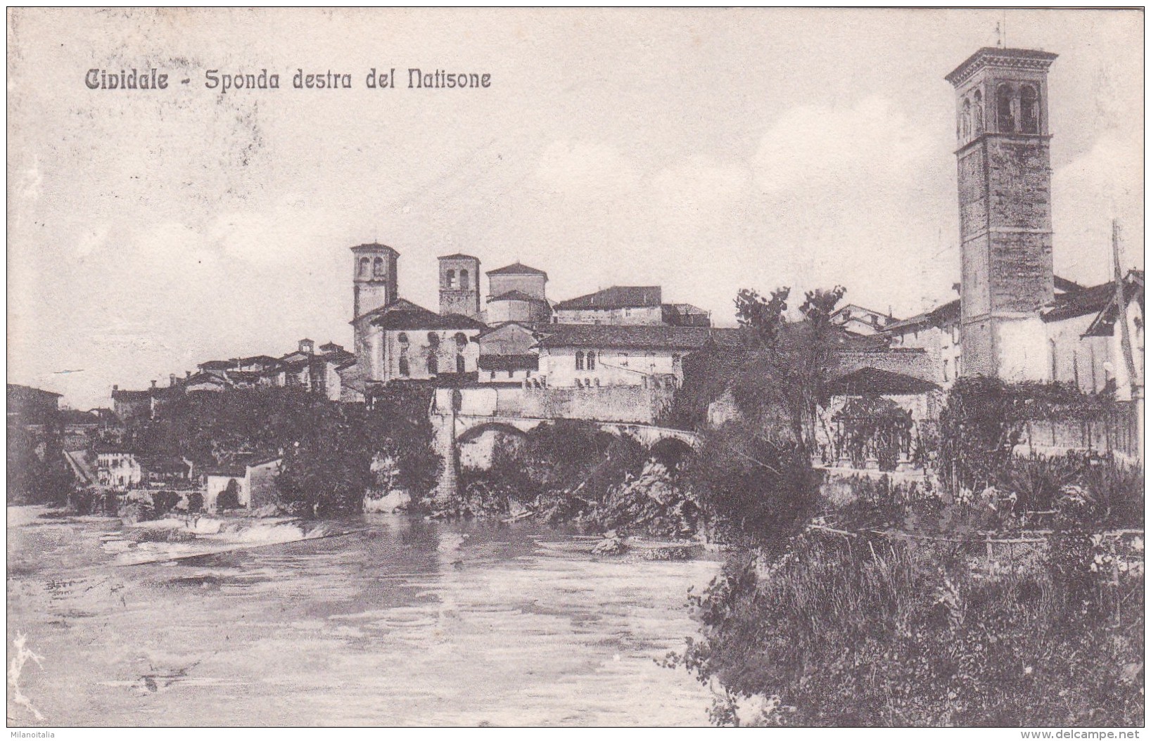 Cividale - Sponda Destra Del Natisone (39138) * 1917 - Udine