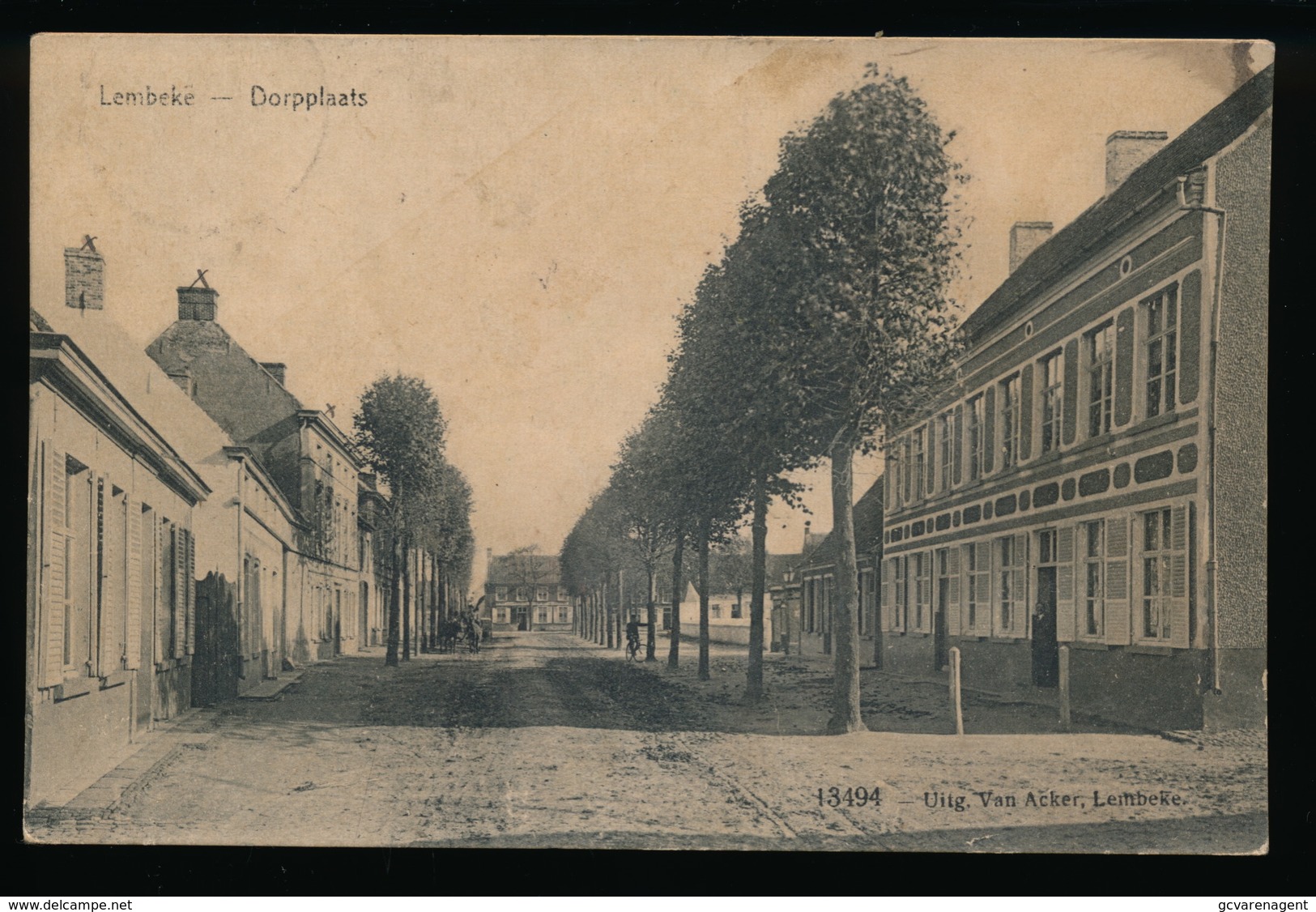 LEMBEKE - DORPPLAATS - Kaprijke