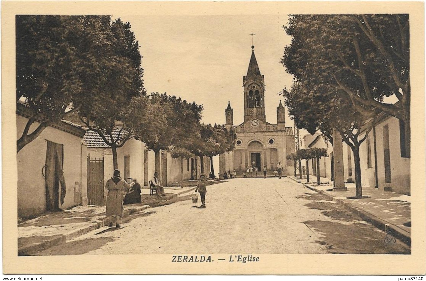 ALGERIE. ZERALDA.  L EGLISE - Sonstige & Ohne Zuordnung