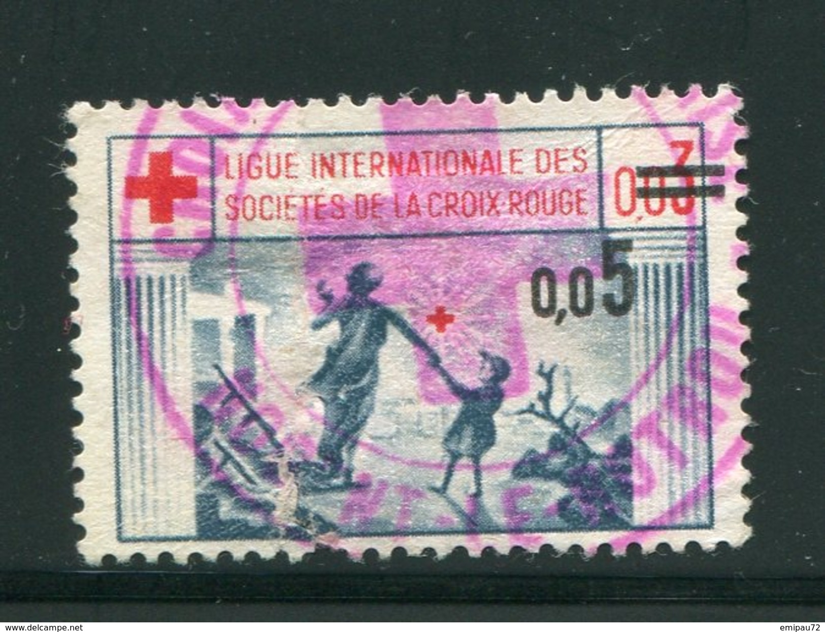 FRANCE- Vignette "croix Rouge"- Oblitérée - Rotes Kreuz