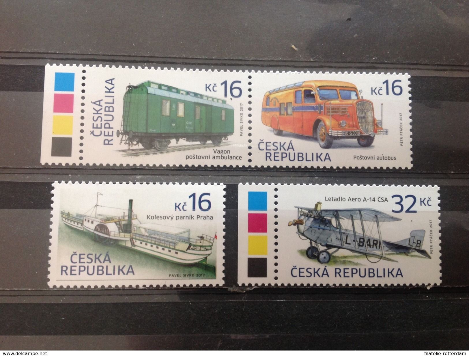 Tsjechië / Czech Republic - Postfris / MNH - Complete Set Transportmiddelen 2017 - Ongebruikt