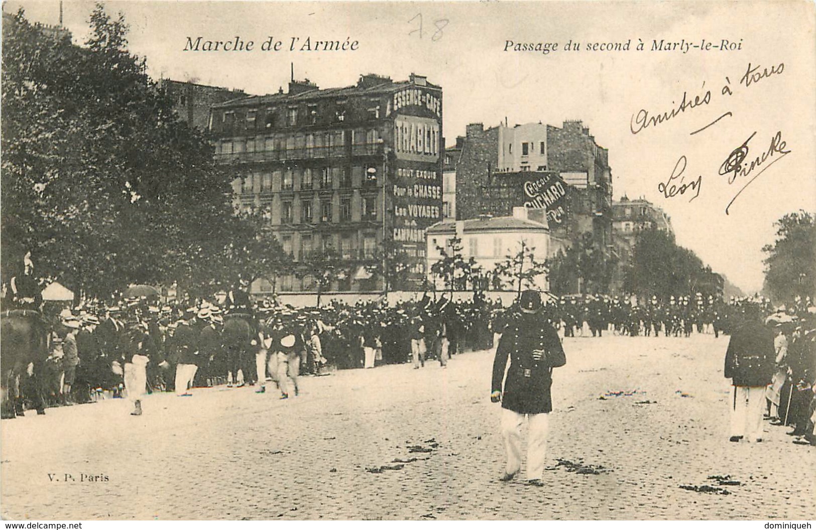 Marche De L'Armée Passage Du Second à Marly-le-Roi - Marly Le Roi