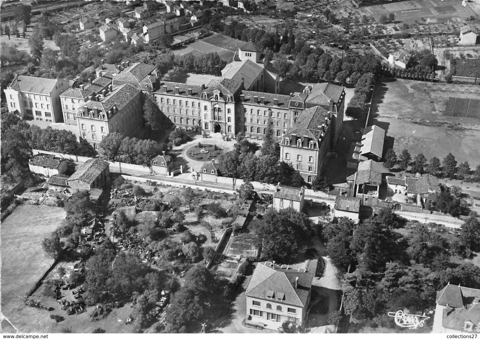 42-SAINT-CHAMOND- VUE AERIENNE SUR LE COLLEGE - Saint Chamond