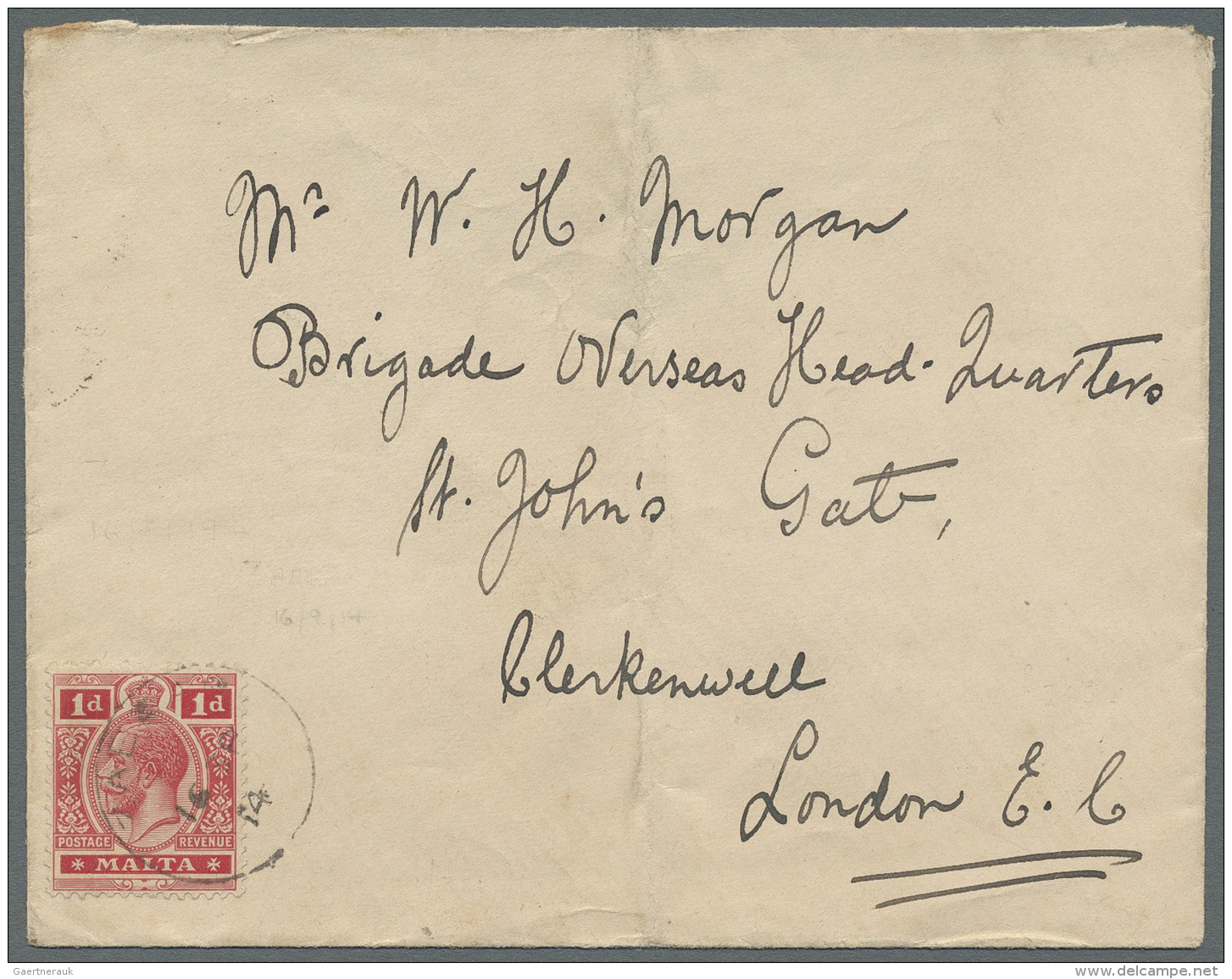 Gro&szlig;britannien: 1855/1944, GB/British Europe, Group Of Eight Better Entires, E.g. QV Frankings (SG 62, 72, 194), C - Briefe U. Dokumente