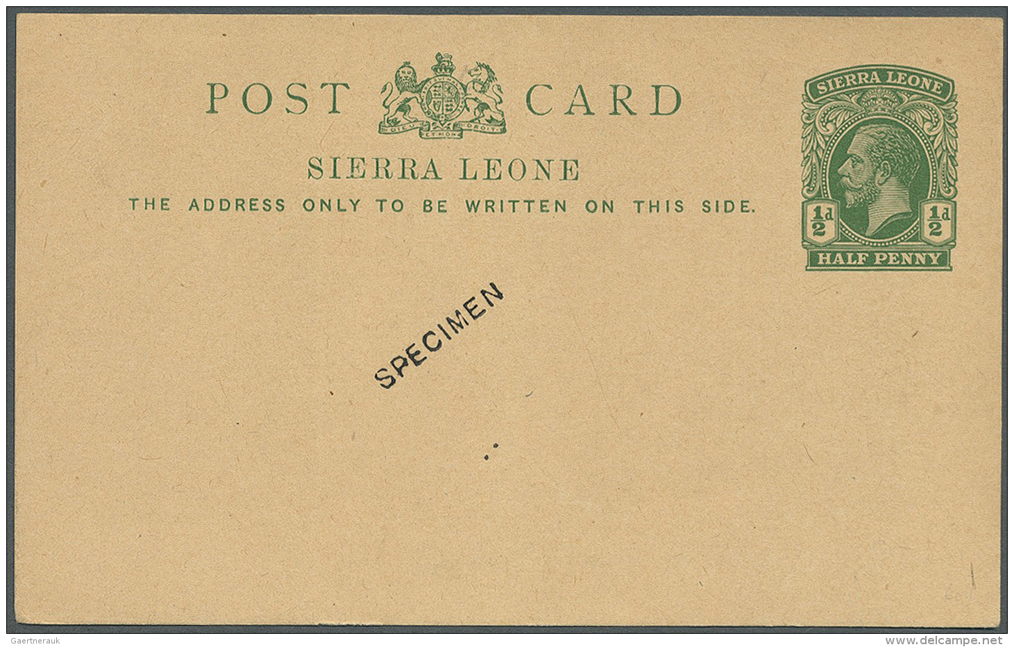 Sierra Leone: 1881/1959, Collection Of 61 Different Unused Stationeries, Comprising Cards, Reply Cards And Envelopes, Ty - Sierra Leone (1961-...)