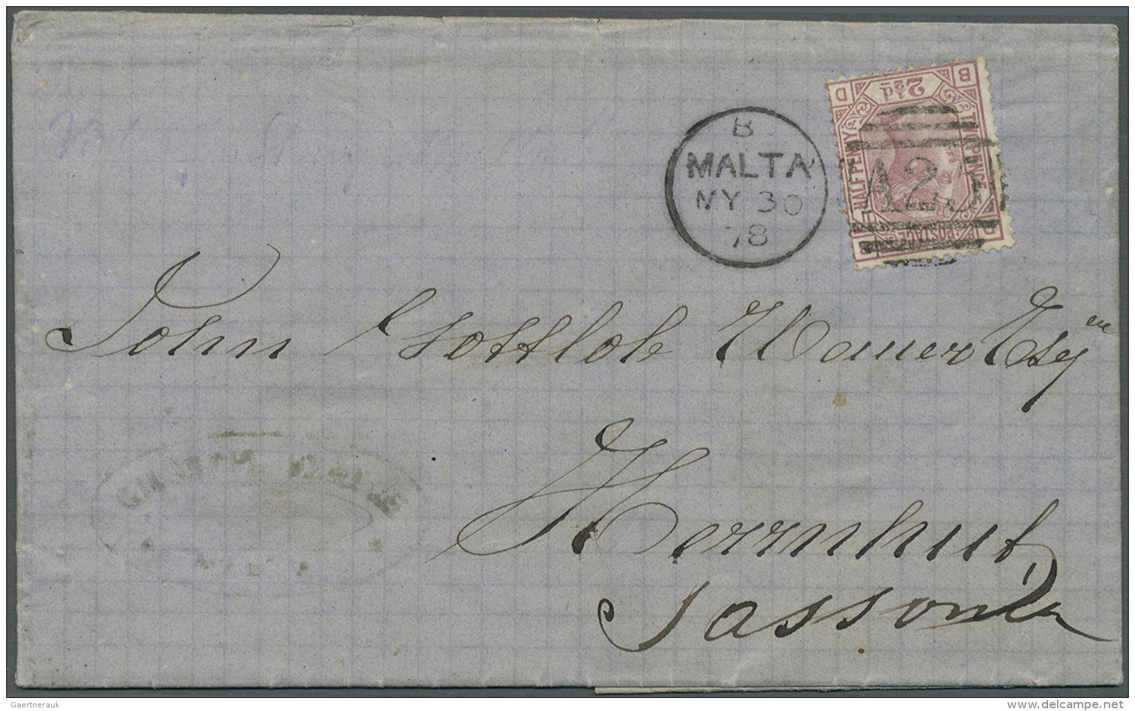 Malta: 1878/1951: Group Of 40 Postal Stationeries, Covers And Cards Used To Germany (mostly), Austria, Belgium, Czechosl - Malta