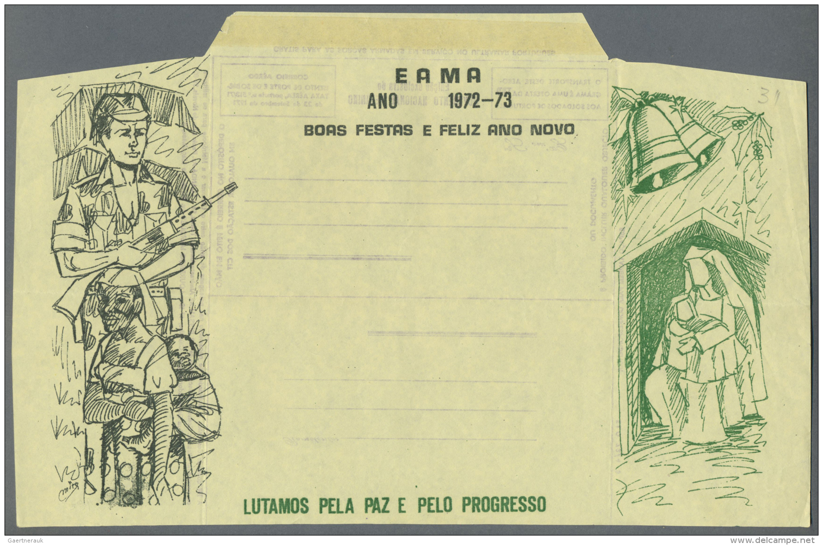 Portugal - Besonderheiten: 1961/1974 (ca.), MILITARY MAIL: Accumulation With Approx. 500 Mostly Unused (only Few Commerc - Sonstige & Ohne Zuordnung