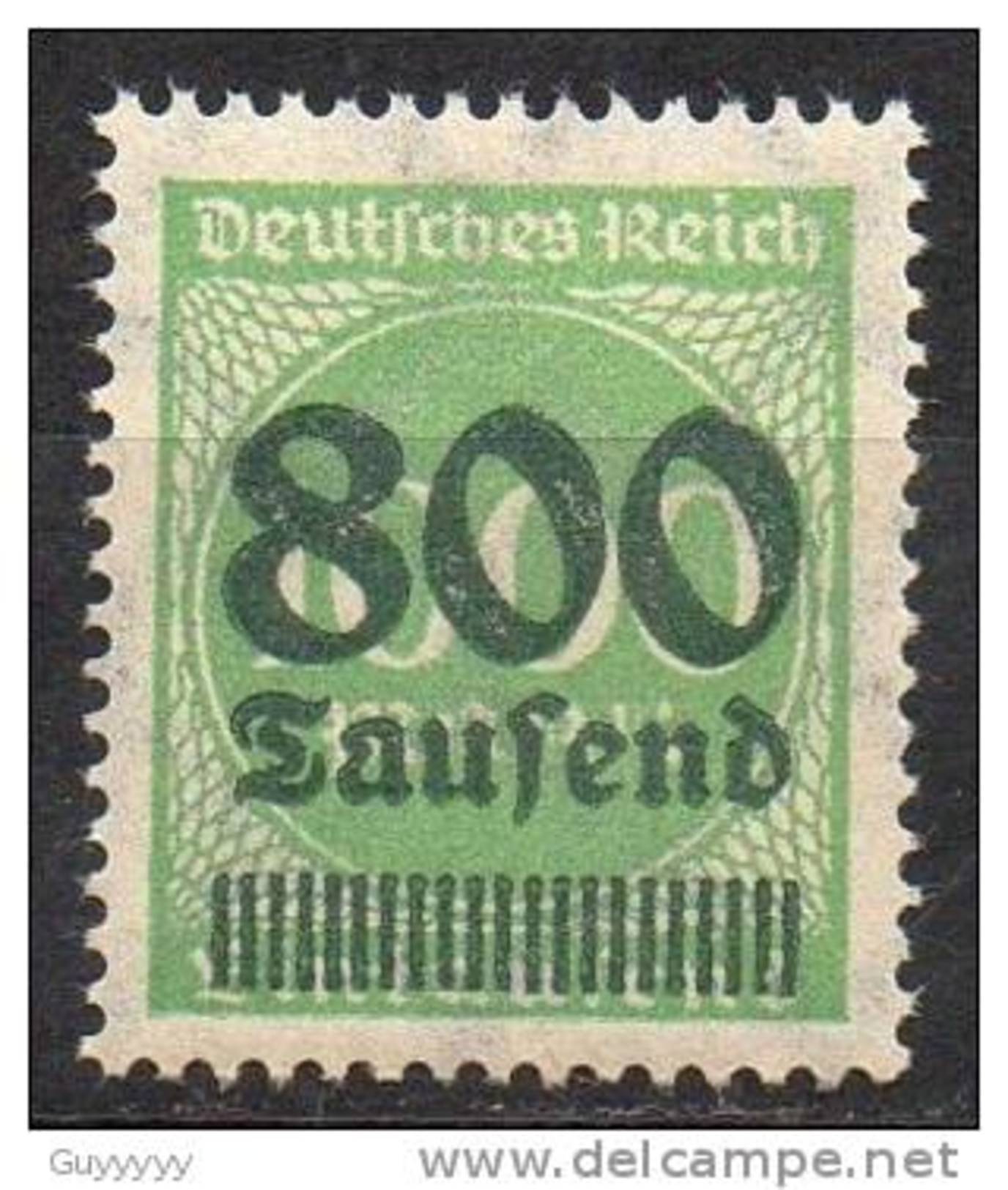 Deutsches Reich - 1923 - Michel N° 308 ** - Ungebraucht