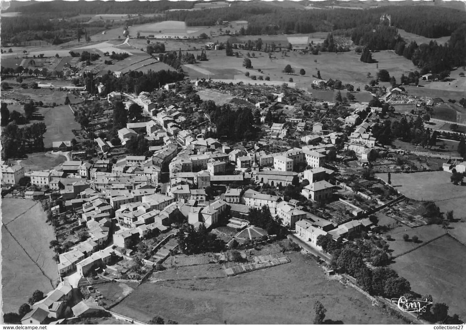 42-NOIRETABLE-  VUE GENERALE AERIENNE - Noiretable