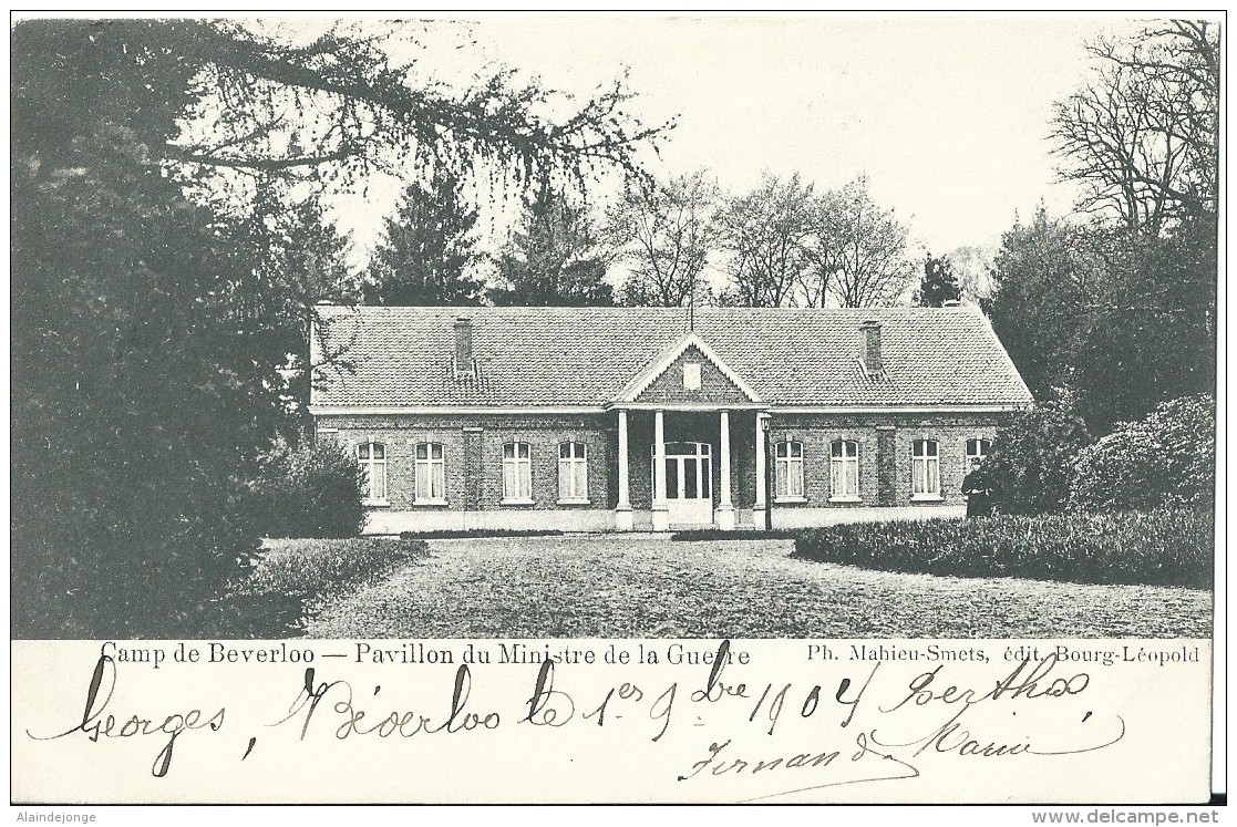 Beverlo Camp De Beverloo Pavillon Du Ministre De La Guerre - Andere & Zonder Classificatie