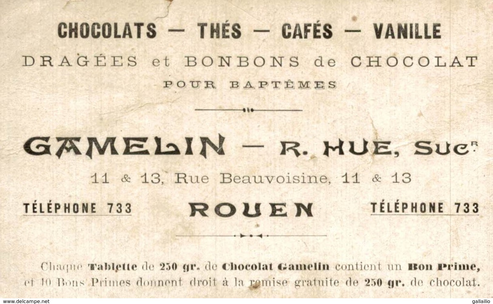 CHROMO CHOCOLAT GAMELIN A ROUEN LOUIS IX MORT DU ROI A TUNIS PENDANT LA 8 EME CROISADE - Autres & Non Classés