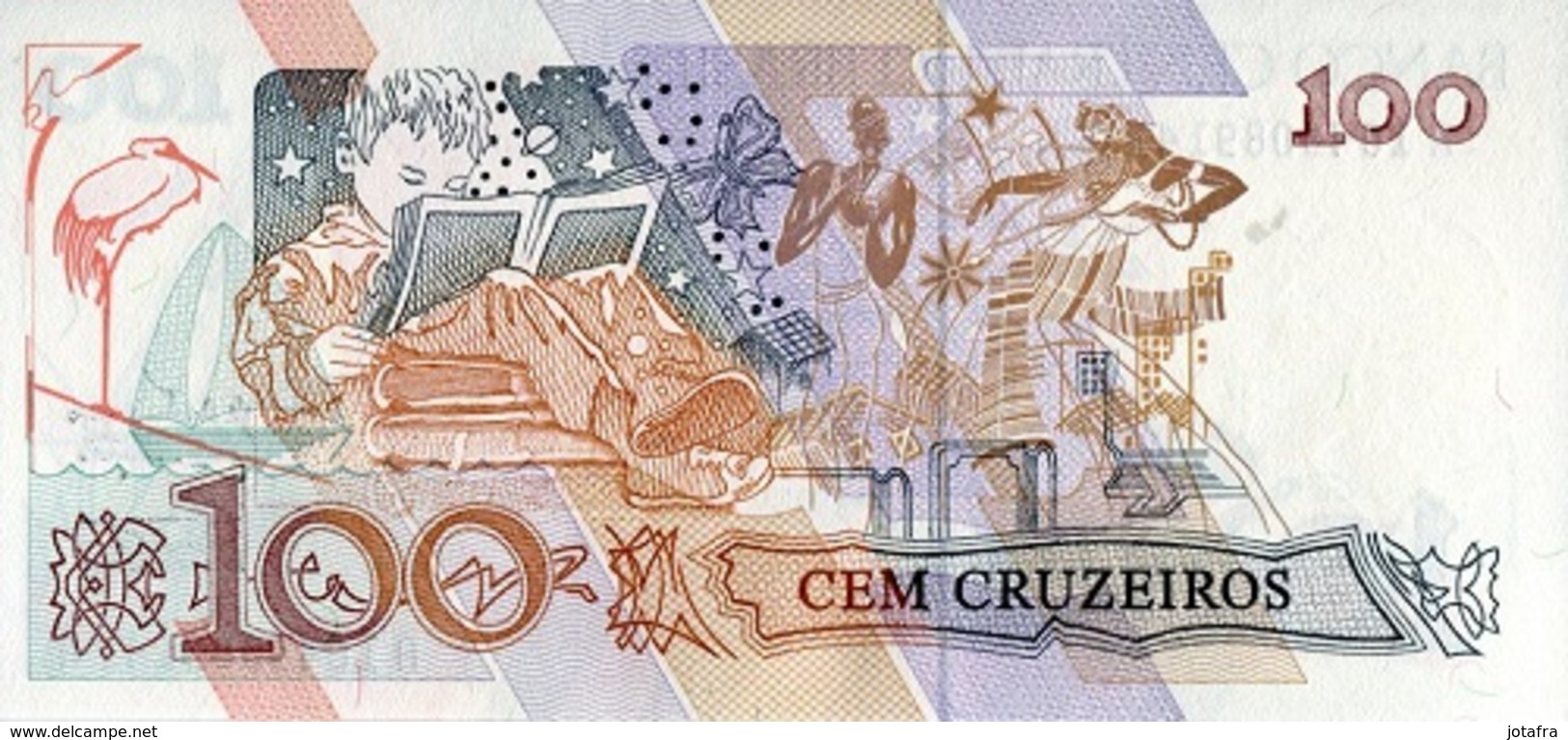 Brasil 1992, 100 Cruzeiros (UNC) - CF2041 - Brasil