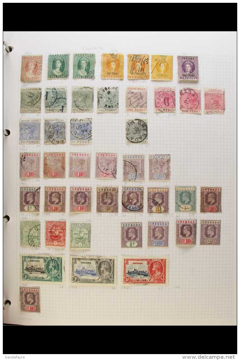 1863-1981 EXTENSIVE COLLECTION  A Mint &amp; Used Collection Presented In An Album, Often Duplicated Ranges With... - Grenade (...-1974)