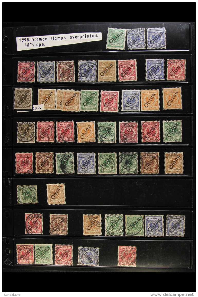 OFFICES IN CHINA  1898 - 1919 Extensive Mint And Used Collection With Some Duplication For Postmarks Etc And... - Otros & Sin Clasificación