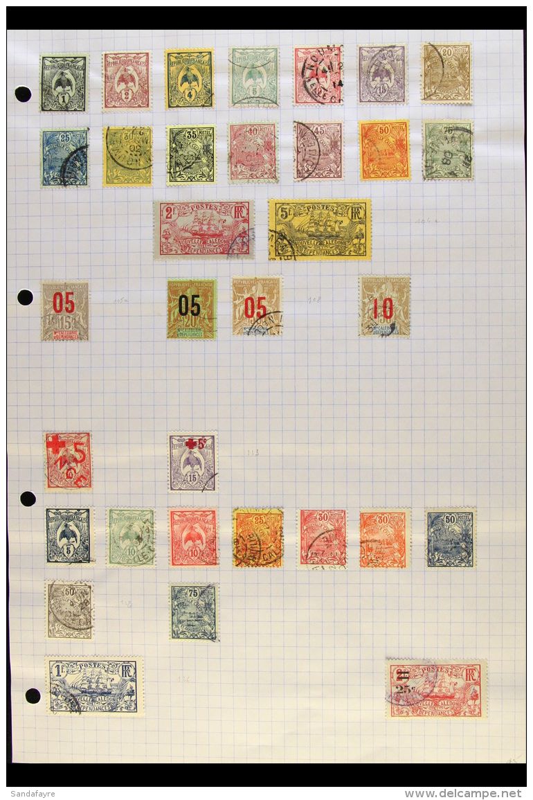 NEW CALEDONIA  1905-2006  All Different FINE USED Collection On Pages. Well Represented Right Through To Early... - Autres & Non Classés