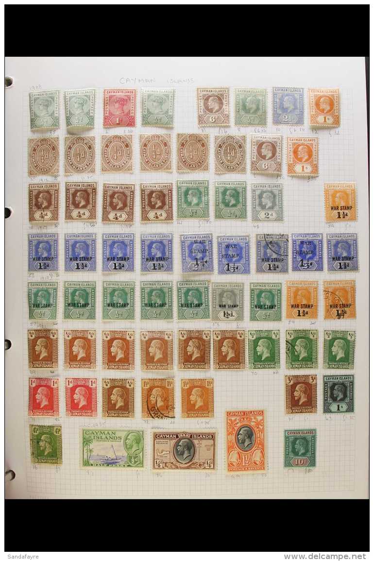 1948-2007 EXTENSIVE COLLECTION  A Mint &amp; Used Collection Presented In An Album, Often Duplicated Ranges With... - Caimán (Islas)