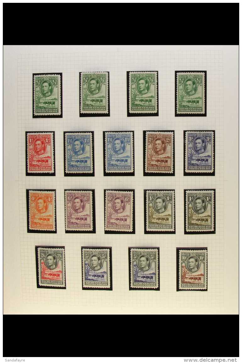 1937-51 MINT KGVI COLLECTION WITH "EXTRAS"  A Complete "Basic" Collection With Much Being Never Hinged. Includes... - Otros & Sin Clasificación