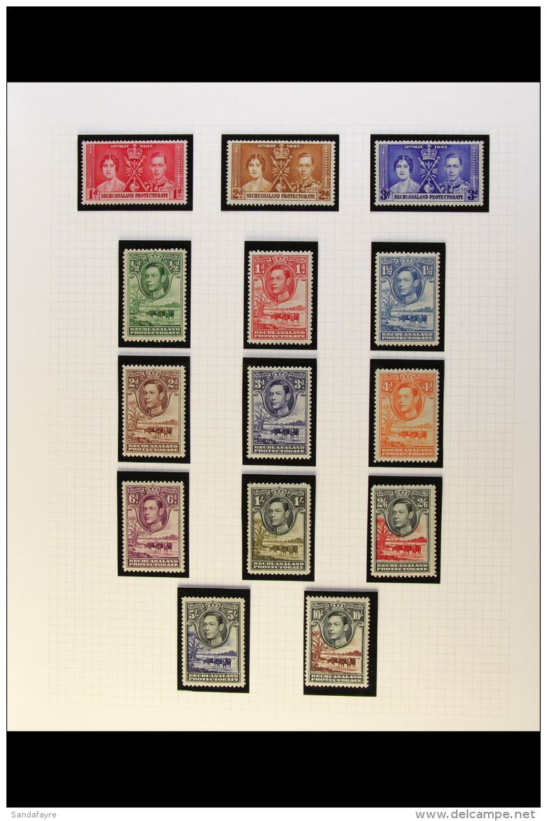 1937-49  Basic KGVI Issues In COMPLETE Sets, SG 115/41, Fine Mint (30 Stamps). For More Images, Please Visit... - Otros & Sin Clasificación