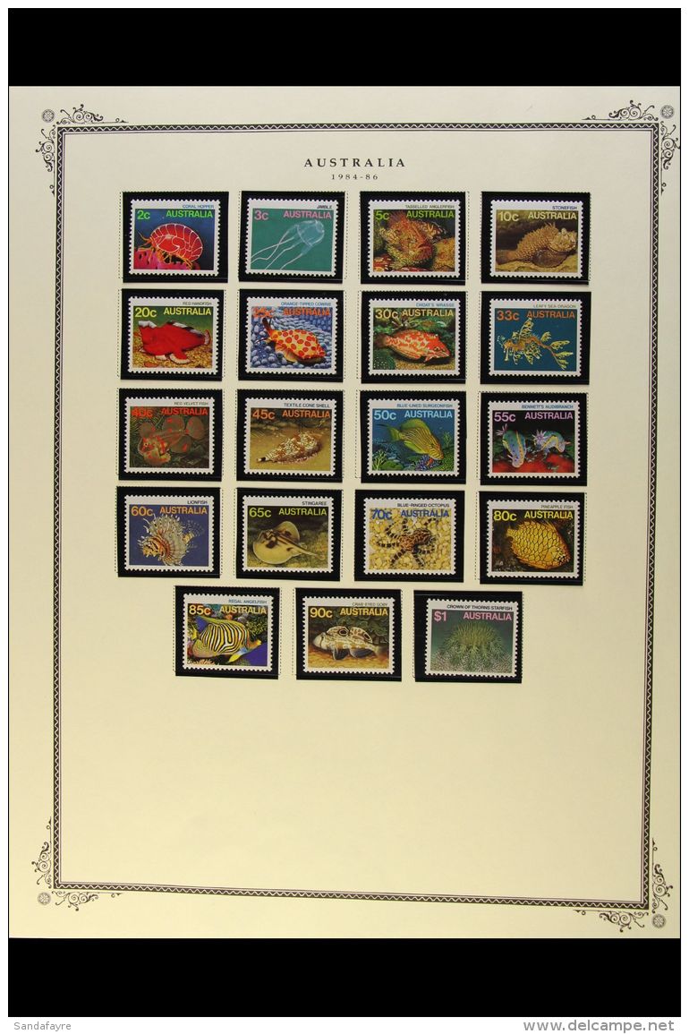 1960-1988 SUPERB NEVER HINGED MINT COLLECTION  In Hingeless Mounts On Pages, ALL DIFFERENT, Almost Complete From... - Autres & Non Classés