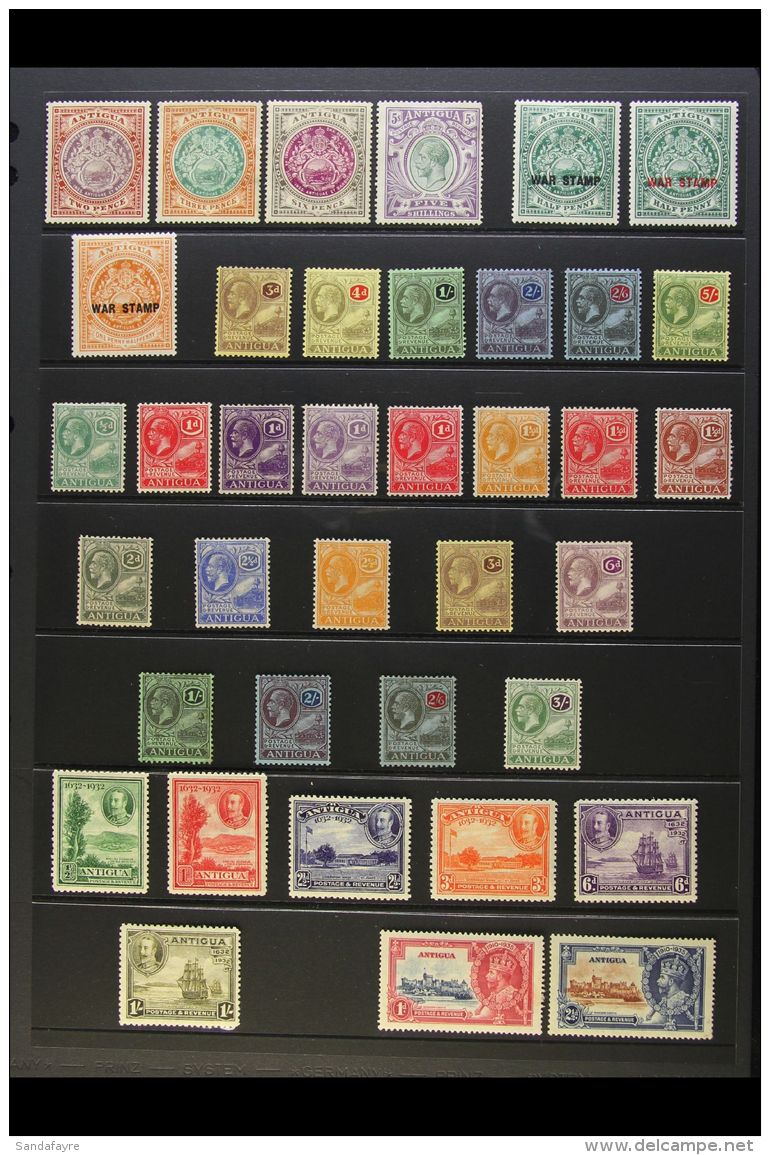 1911-36 MINT KGV COLLECTION  Presented On A Stock Page. Includes 1911 Arms 2d, 3d, &amp; 6d, 1913 5s, 1921-29... - Otros & Sin Clasificación