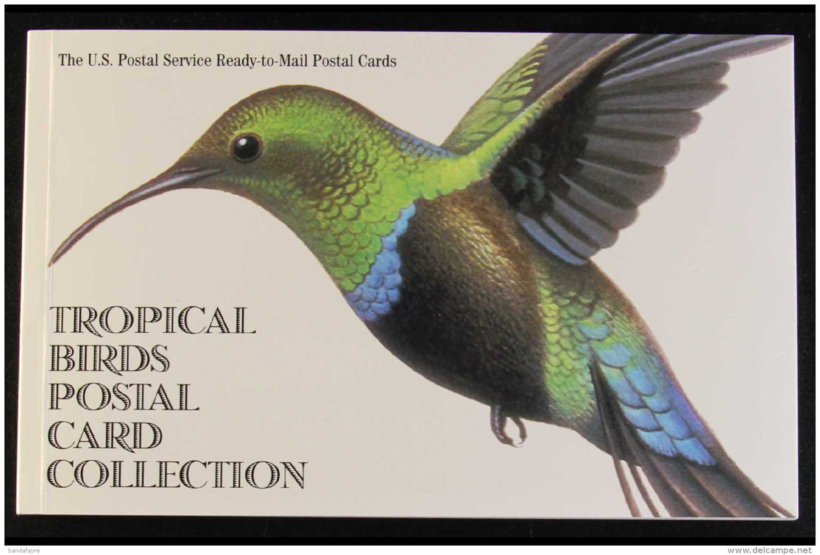 BIRDS  United States 1997 USPS Complete Book Of TROPICAL BIRDS Ready To Mail 20c Postcards, In Pristine... - Non Classés