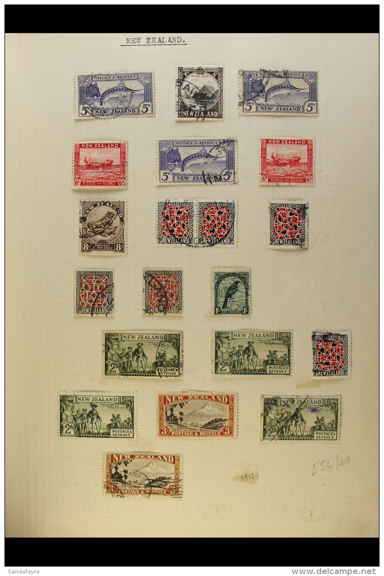 COMMONWEALTH COLLECTION CAT &pound;1500+  A Chiefly All Different, Mint &amp; Used Collection Presented In A... - Other & Unclassified